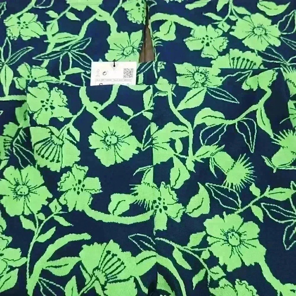 Zara High Waisted Jacquard Wide leg Pants - Picture 11 of 11